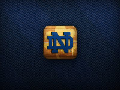 Notre Dame Women's Basketball App Icon app basketball icon notre dame sports