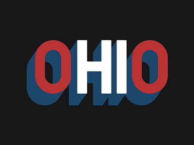oHIo cottonbureau ohio shirt typography