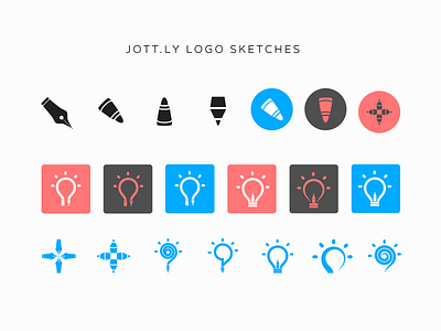 Jottly Logo Sketches branding logo logo sketches