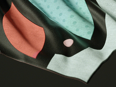 fabric~ 3d c4d cloth design fabric leather textile