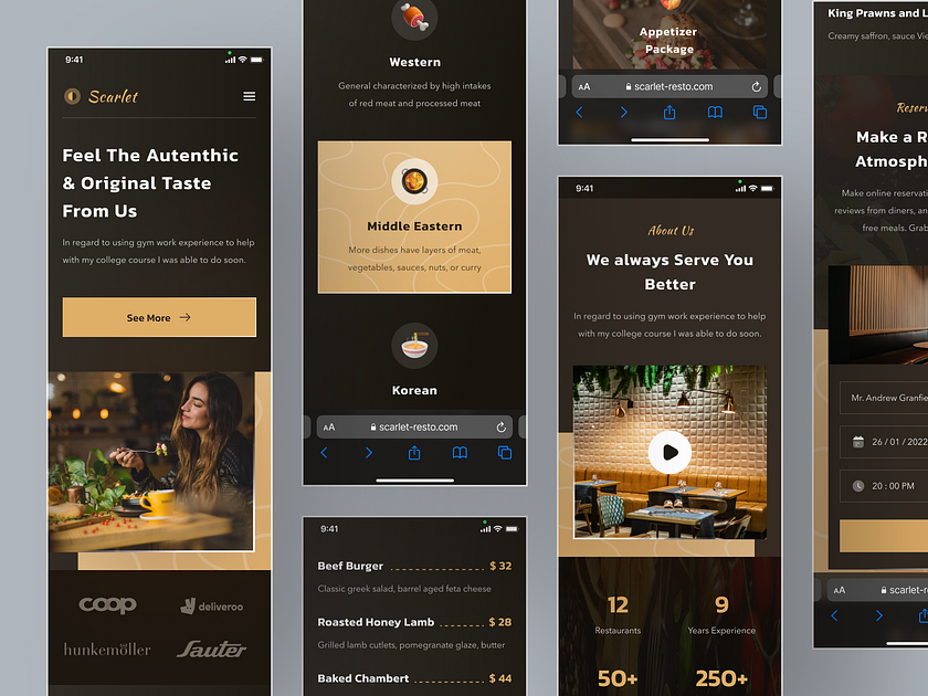 Browse thousands of Mobile Menu images for design inspiration | Dribbble
