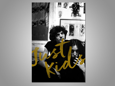 Book Cover: Just Kids by Patti Smith book cover literature typography