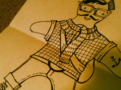 Gingerbread Hipster
