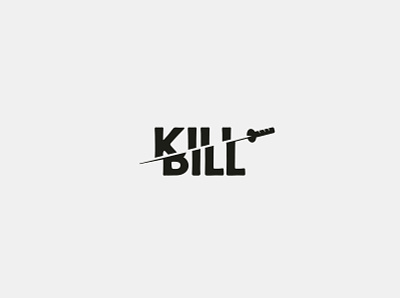 'Kill Bill' inspired logo concept art behance branding dribbble film flat icon illustration logo logo design logodesigner minimal modern movie simple symbol vector vector illustration visual work