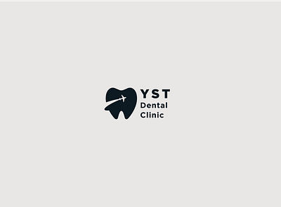 YST Dental Clinic behance branding clinic dental design dribbble flat icon logo logodesigner logos minimal modern simple symbol tourism vector work