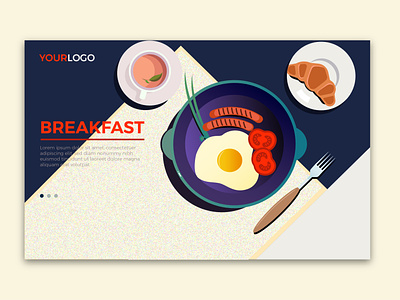 Breakfast page template