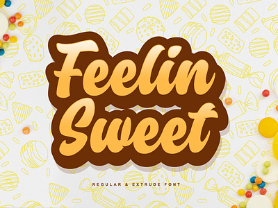 Feelin Sweet font cover