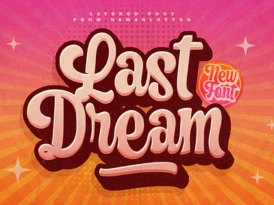 Last Dream font cover