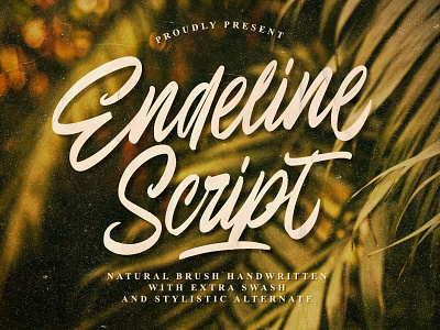 Endeline Script Handwritting