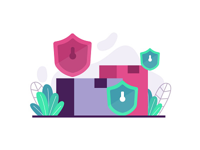 Security backup illustration app branding design flat illustration illustration illustrator logo mobile vector web