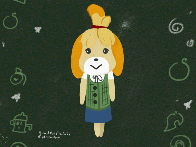 Isabelle is ready for battle