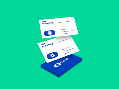 hueman digital agency - branding branding business card design identity stationary