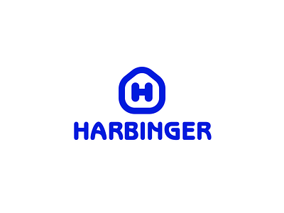 Harbinger hostel hotel identity letter letter a logo logodesign