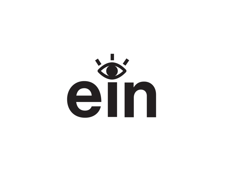 ein animation blink eye eyes letter logo logodesign mark typography