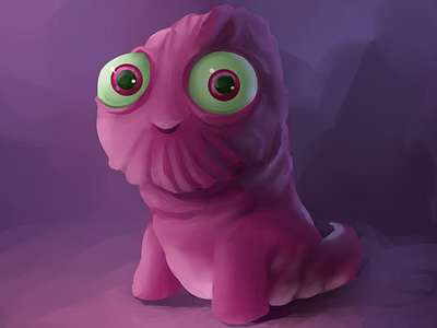 Little Monster Concept beast charachter character concept concepting design illustration monster