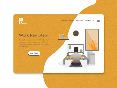 Remote Work Landing Page