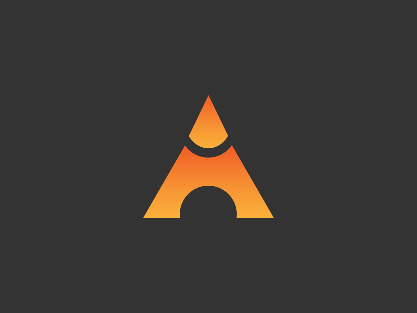 Letter A by Puri Sujarwati on Dribbble