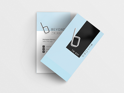 Beyond the Box Brand Identity brand identity branding businesscards corporate branding logo real estate stationary visual identity