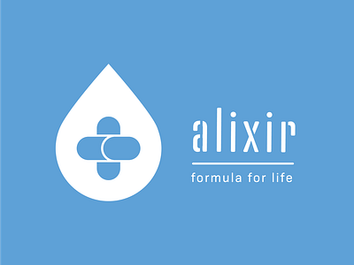 Alixir Brand Identity Logo brand identity brand visuals branding graphic design logo logo design vitamins