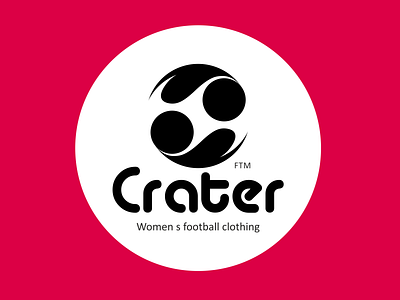 Women s football clothing design icon illustration logo typography