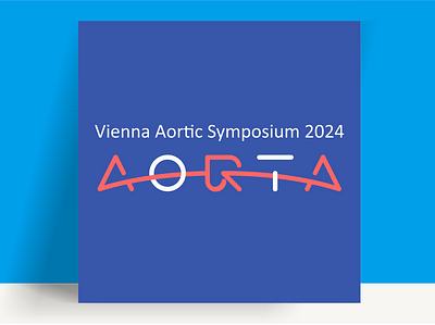 Aorta 2024 design icon illustration logo typography логотип типография