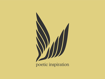 Poetic Inspiration значок иллюстрация логотип
