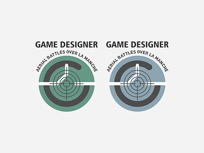 Game Designer icon typography логотип