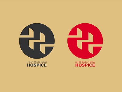 Hospice Hypothesis Of Human design logo typography