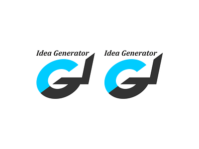 Idea Generator логотип типография