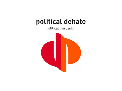 Political Discussion . design logo typography