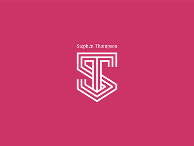 Stephen Thompson design icon logo typography