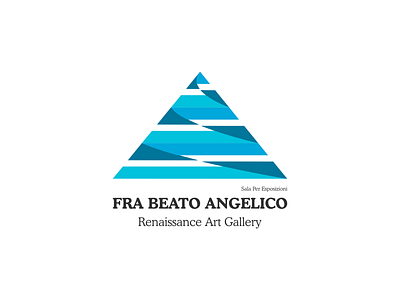 Fra Beato Angelico иллюстрация логотип типография