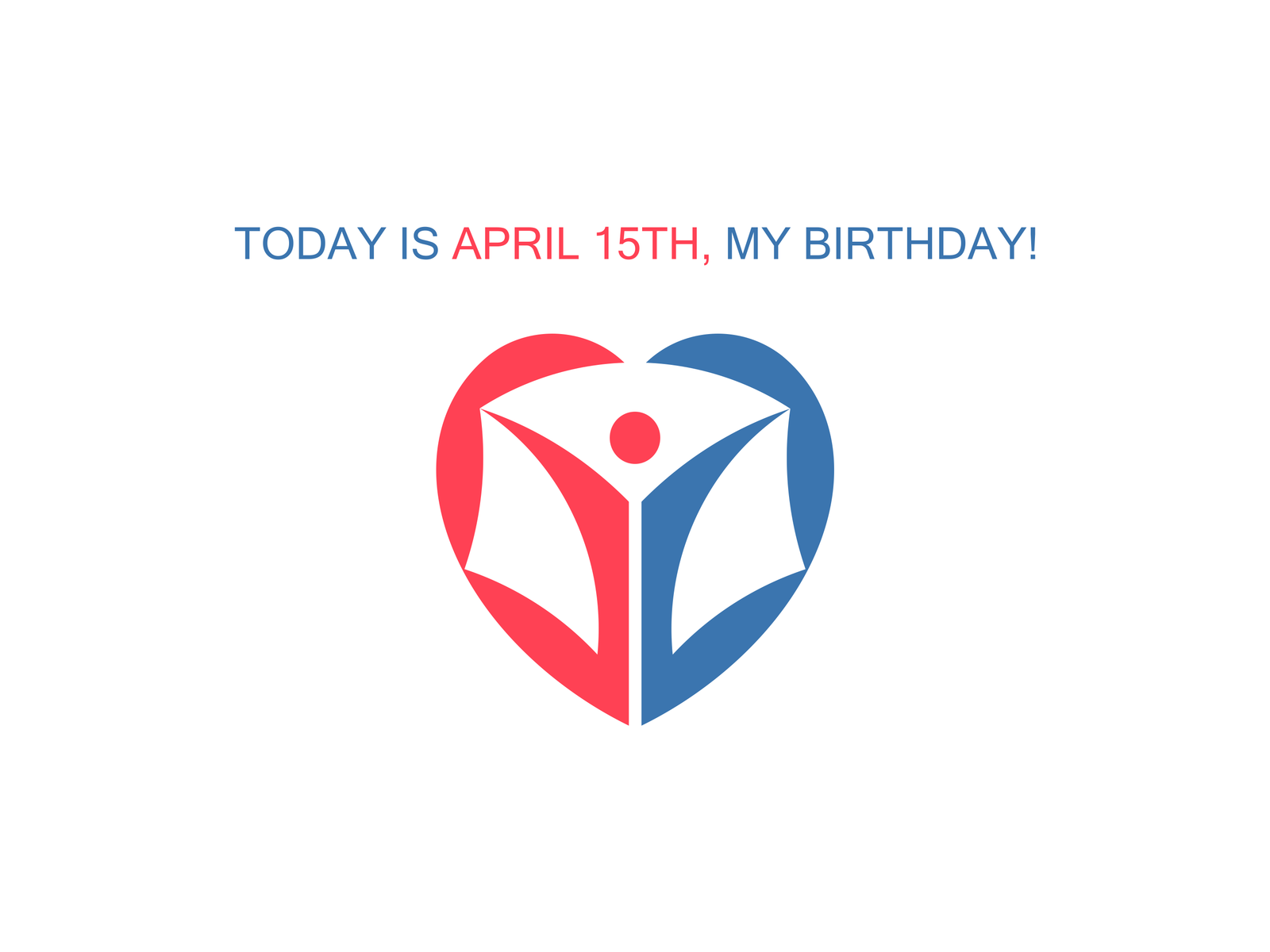 Today is april 15th my birthday by anatoly sbitnev on dribbble