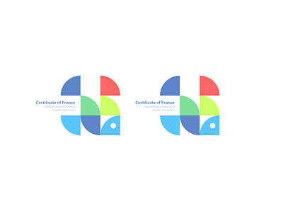 Seafood Radiation Monitoring design icon illustration logo typography