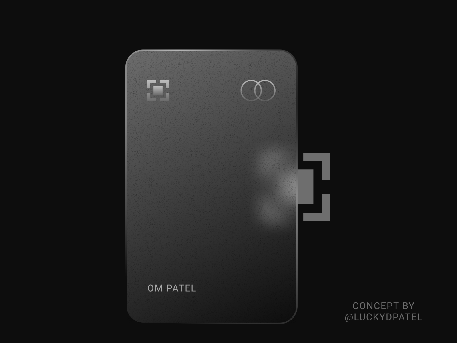 Transparent Credit Card by Om Patel on Dribbble