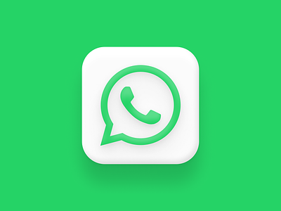 3D Whatsapp icon 3d 3d app icon 3d icon app icon app icon design app icon designers app icon logo app icons facebook whatsapp whatsapp icon whatsapp redesign