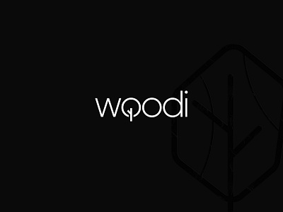 woodi logo | wooden accessories brand branding design logo logotipai logotipu kurimas logotype o logo pidea symbol tree logo vector visual identity vizualinis identitetas wood logo wordmark