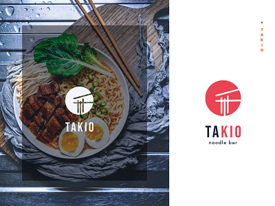 TAKIO noodle bar logo bar logo brand branding chiese restaurant logo chinese logo food logo logo logotipu kurimas logotype noodle logo pasta logo restaurant logo sushi logo t logo visual identity vizualinis identitetas