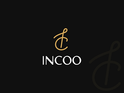 Incoo logo | I+C symbol branding clothes brand clothes logo design gold logo ic logo logo logotipu kurimas logotype minimal logo minimalistic logo modern logo p.idea pidea vector visual identity