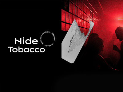 Hide Tobacco logo! bold logo brand branding brave logo cigarette elegant logo hookah logo logotipai logotipu kurimas logotype pidea smoke smoke logo strong logo vector visual identity wordmark