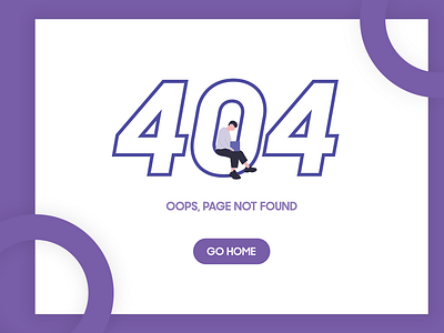 404 Page Not Found Design