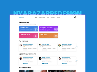 Nyabazar - Web Redesign