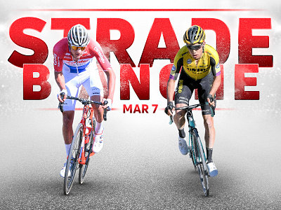 Strade Bianche competition cycling flobikes lighting marketing racing