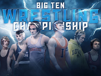 Big Ten Wrestling Championship design wrestling