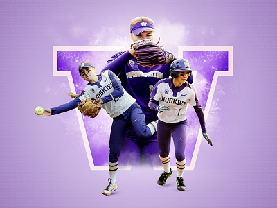 Washington Huskies athletics competition huskies lighting softball washington