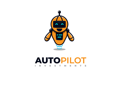 AutoPilot Investments accounting advisor ahorro contabilidad y finanzas finance investment logotipos logotype platform robot saving technology tecnologia