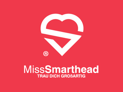 Miss Smarthead business coaching design graphic design head logo smarth web woman