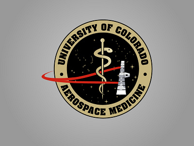 Univ. Colorado aerospace constellations design graphic design logo medicine space star university university of colorado