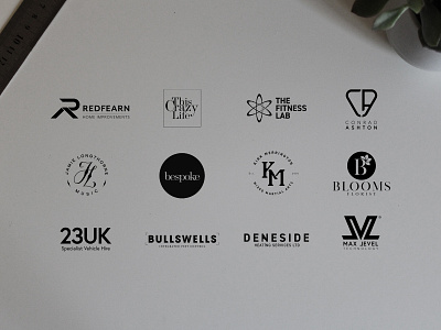 Handful of logos branding logo logodesign logodesigner