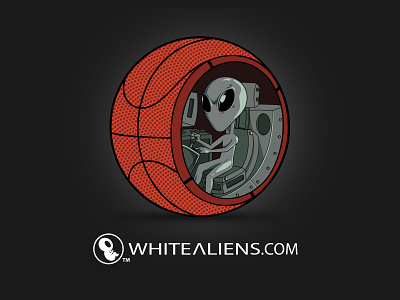 What's Inside a Basketball? 👽 alien basketball clothing brand clothing design design illustration illustrator